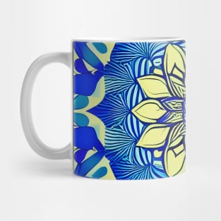 Lotus Mandala (Pale Yellow) Mug